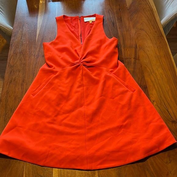 Anthropologie Leifsdottir Fit Flare Twisted Dress 12 - Picture 2 of 12